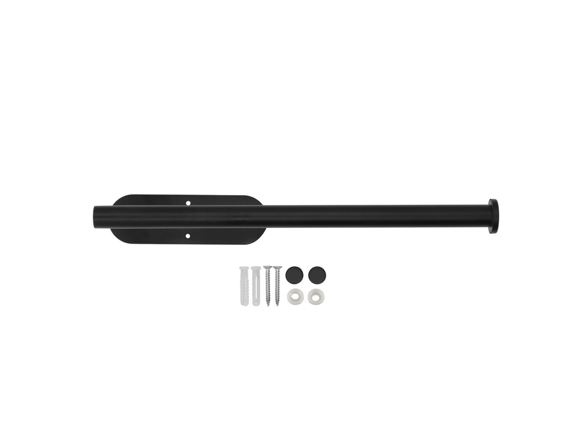 Soporte De Acero Inoxidable Negro Para Toallas De Papel, Para Cocina, Baño, Debajo Del Armario De Pared.