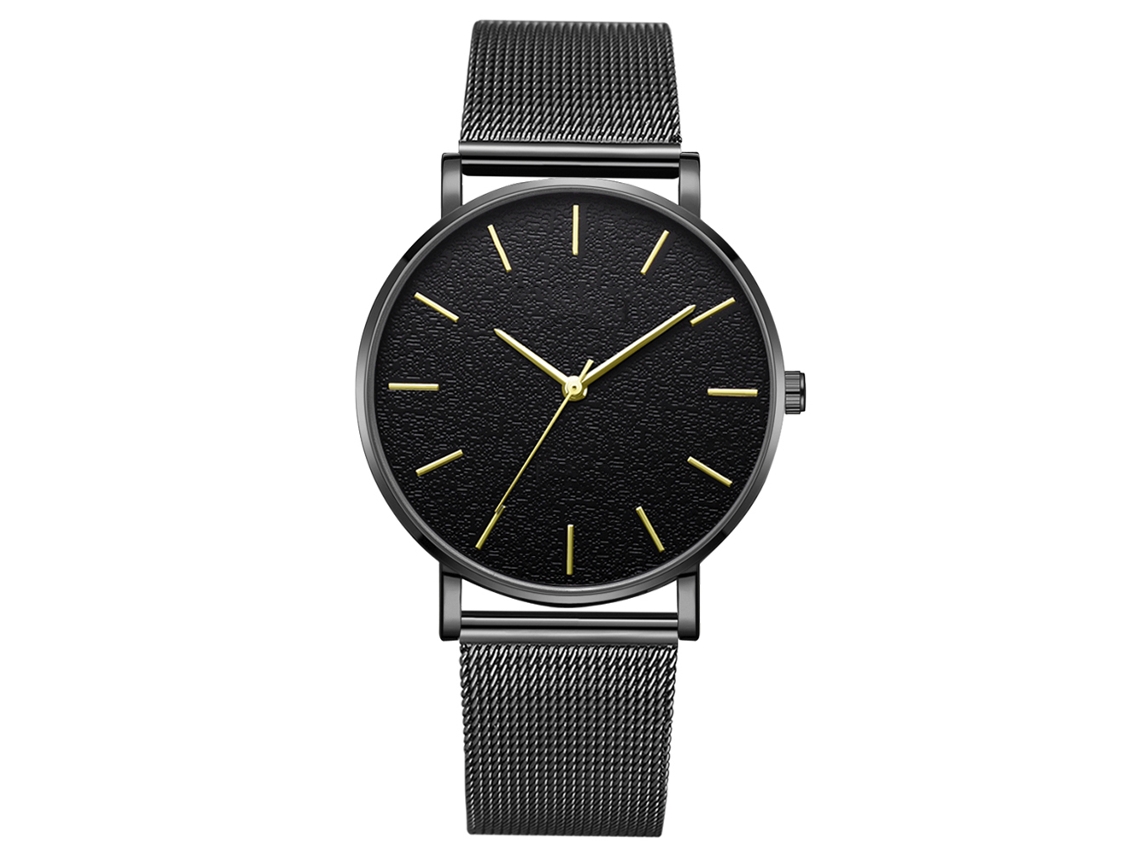Reloj De Pulsera Analógico De Cuarzo Con Dial Redondo, Moda Simple Y Accesorio De Joyería