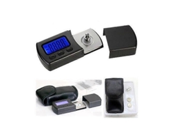 Balanza de cocina GOKOCO de 500 g/0,1 g con cuchara y pantalla LCD.