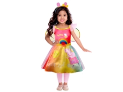 Disfraz de Niña AMSCAN Peppa Pig Arco Iris (Tam.: 60cm)