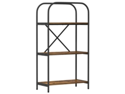 Maison Exclusive - Estante De Libros Roble Ahumado 60 X 30 X 109 Cm