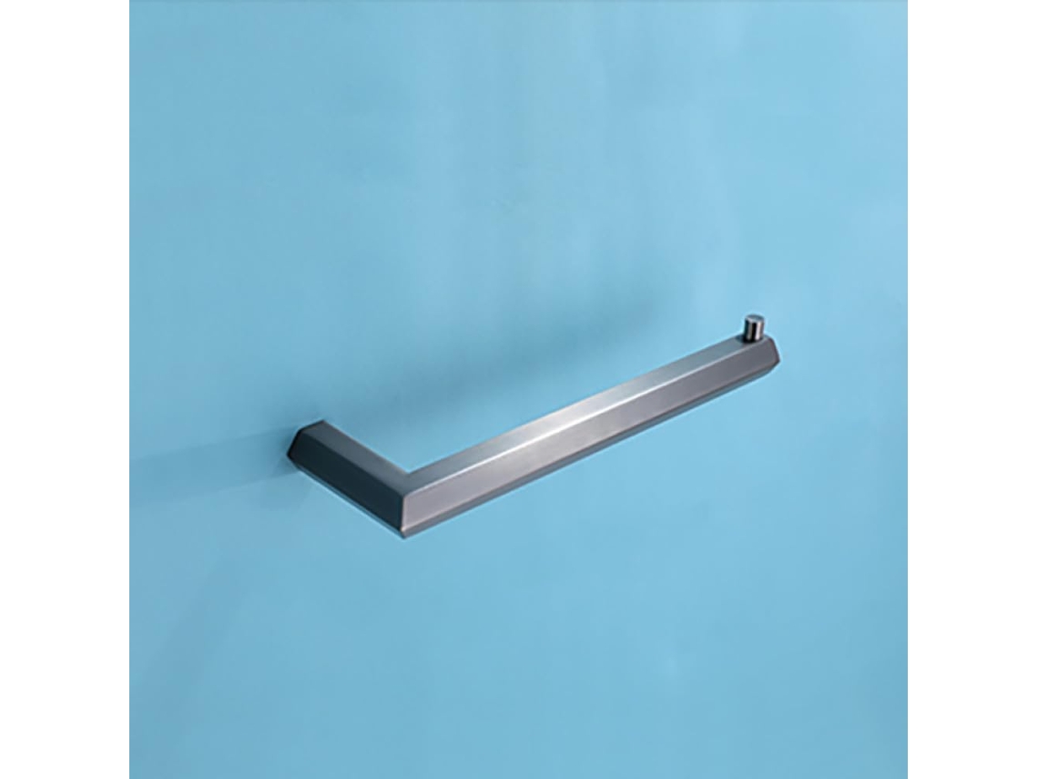Topbathy Toallero De Pared En Acero Inoxidable Color Gris Para Baño