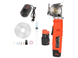 NEVEANCE Cortador Eléctrico Automático de Tela Tijeras para Corte de Ropa Enchufe UE 100-240V