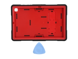 Caja (con Protección Para Púa) Para Galaxy Tab A7 10.4 T500 Rojo