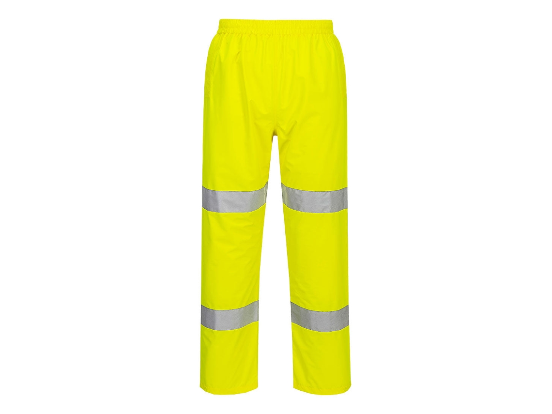 Pantalón Alta Visibilidad Ligero Plegable | Trabajo Compacto Amarillo / Xl