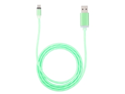 Cable De Datos (carga Rápida Magnética) Nuevo Cable De Datos Android Fluorescente Recto