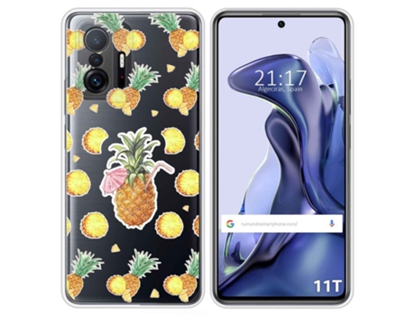 Carcasa Xiaomi 11T 5G / 11T Pro 5G TUMUNDOSMARTPHONE Dibujos Transparente Multicolor