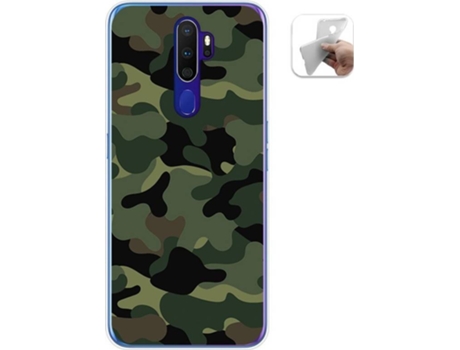 Carcasa Oppo A9 2020 TUMUNDOSMARTPHONE Camuflaje Multicolor