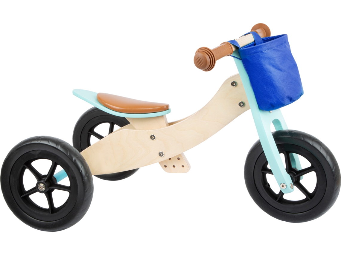 Triciclo SMALL FOOT COMPANY (Madera - Azul - 72 x 38 x 45 cm)