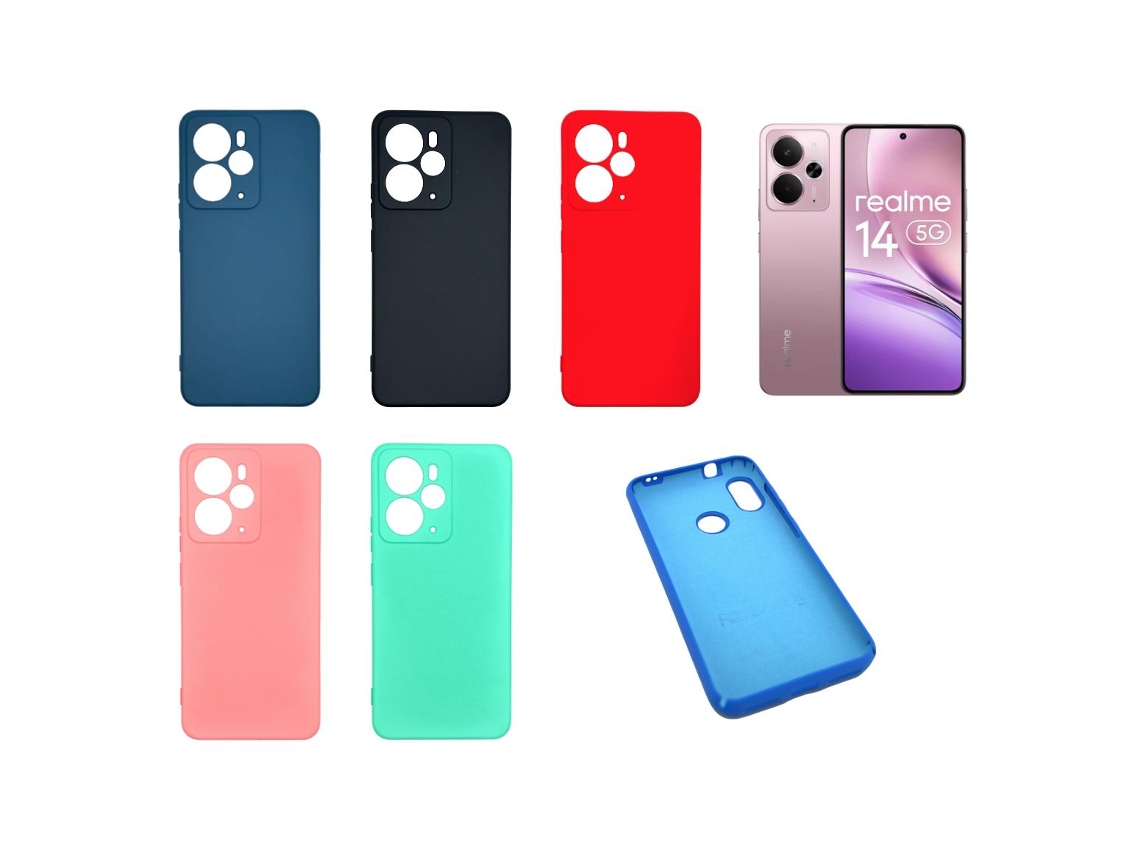 Case For Realme 14 5g / Realme 14t 5g, Ultra Soft Liquid Silicone Case Slq Mobilear
