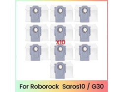 Dust Bags For Saros10 / G30 Robot Vacuum Cleaner Accessories Replacement Non-woven Dust Bag Garbage
