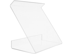 Soporte De Escritorio Para Teléfono De Acrílico Transparente, Estable Y Ergonómico.