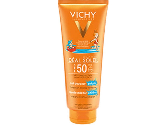 Leche Corporal VICHY Capital Soleil Leche Suave para Niños FPS50+ (300 ml)