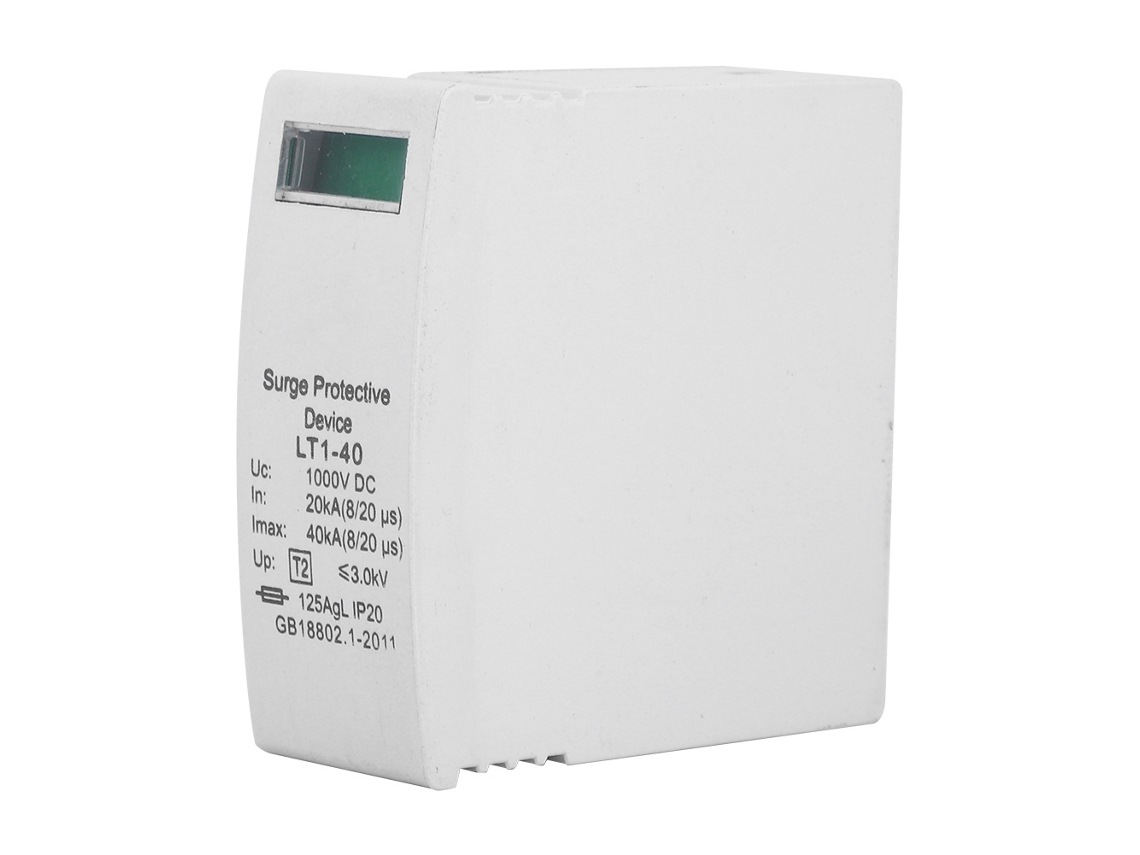 Yncm2026-2pcs Protector De Olas Dc Protector De Sobrecarga Fotovoltaico Arrester 1000vdc40ka