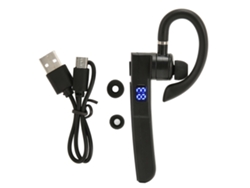 Auriculares Bluetooth Mono Con Cancelación De Ruido, Clasificación Ipx7, Control Por Voz, Pantalla Digital, Inalámbricos.