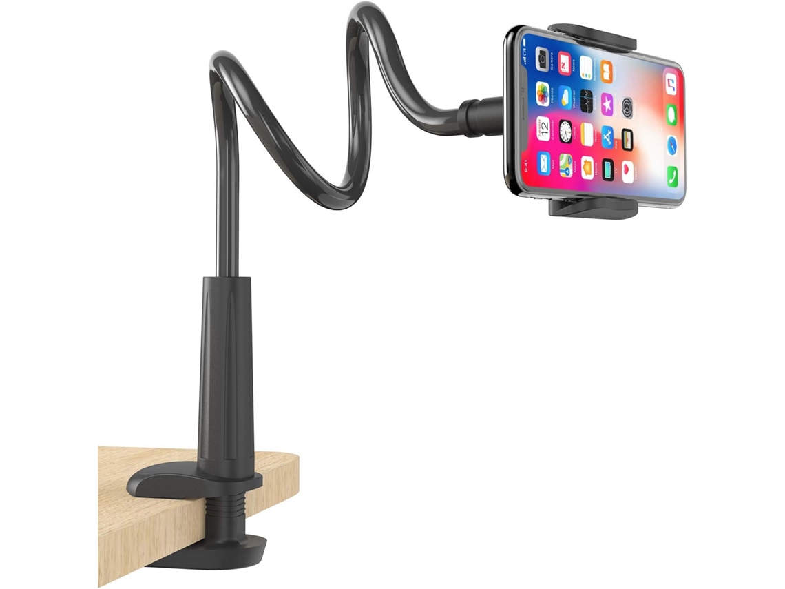 Soporte de cama flexible con brazo largo