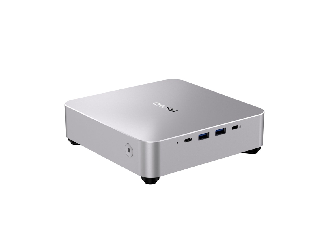 Mini PC AuBox CHUWI  (Amd  Ryzen 7 8745 HS - RAM:16 GB  -1 TB - Win 11 Pro - Soporte para 4 Monitores - Plata)
