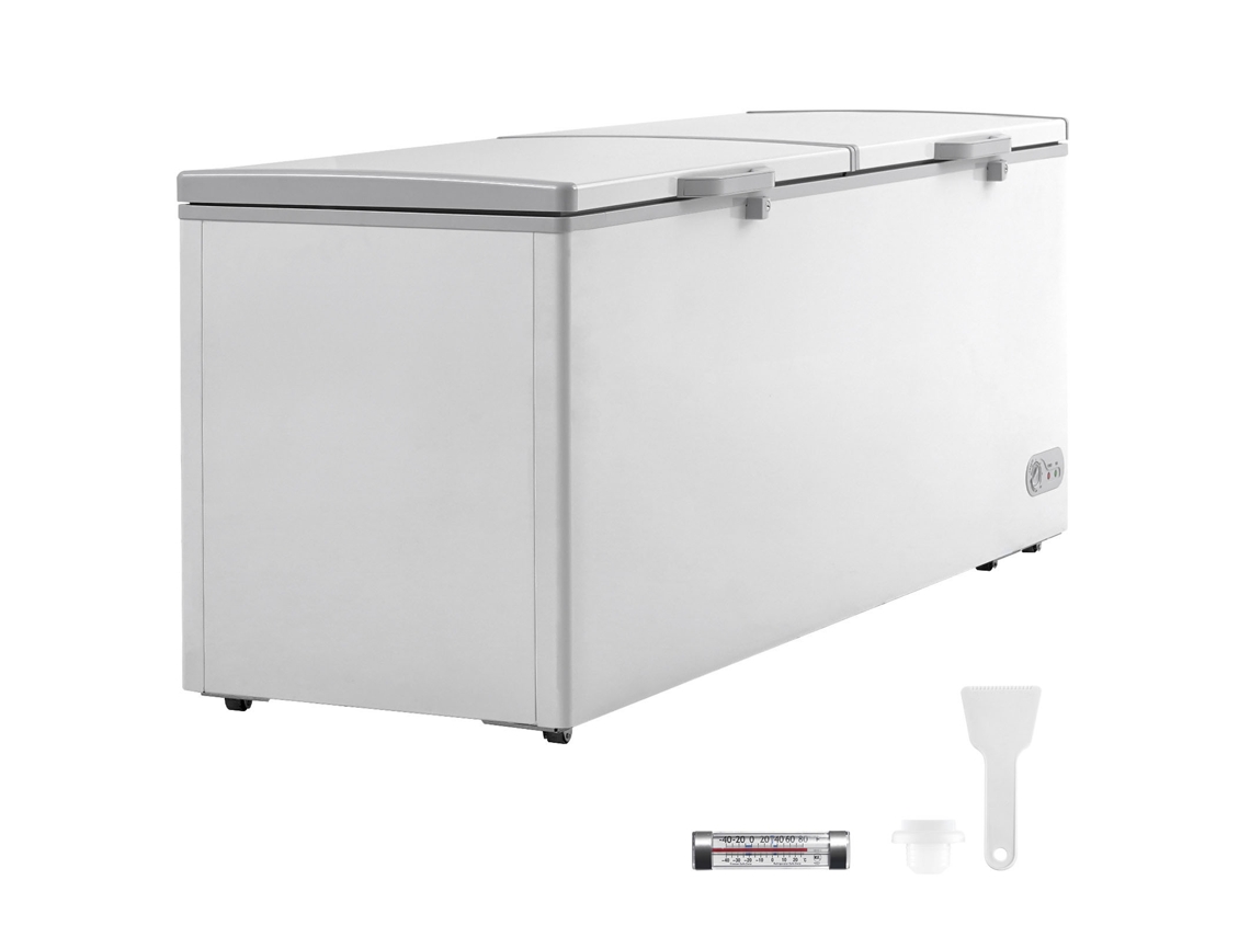 Congelador horizontal grande Succebuy con 561 LE y 4 cestas extraíbles