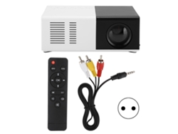 Proyector Led Mini Portátil 1080p Con Pantalla Lcd 2.0 Pulgadas, Usb Hdmi Y Orificios De Enfriamiento