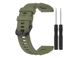 Correa De Repuesto De Silicona Suave Para Reloj Inteligente Amazfit T-rex Ultra A2142 Verde Panoona