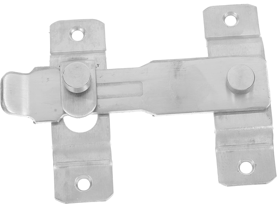 Cerrojo Para Candado 90 Cierres, Seguridad, Fácil Instalación, Duradero, Resistente, Suave, Acero Inoxidable