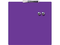 Pizarra Blanca REXEL Morado (360x360mm - Magnético: Sí)