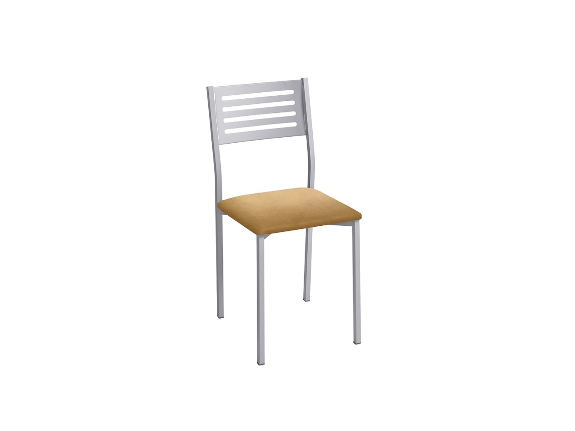 Cadeira de Cozinha Kati em Alumínio 38x86x47cm Domus Habana FANMUEBLES