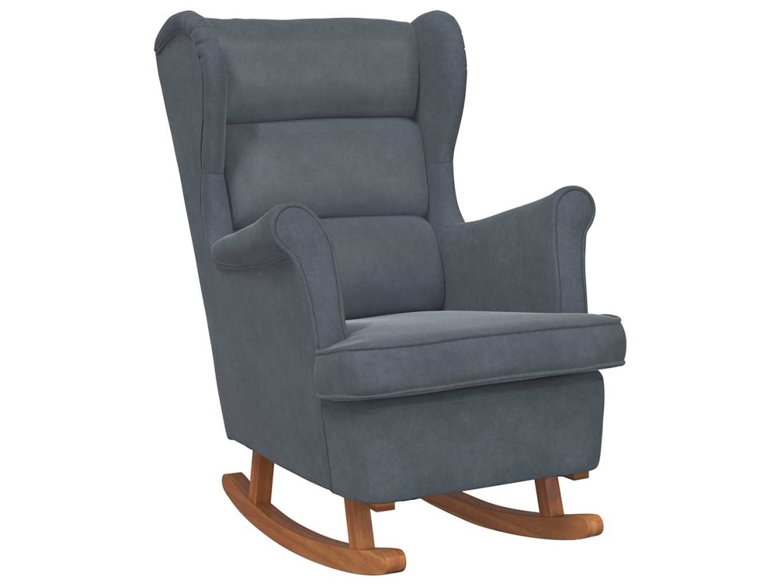 Maison Exclusive - Mecedora Gris Oscuro 92 X 71 X 100 Cm Madera Contrachapada
