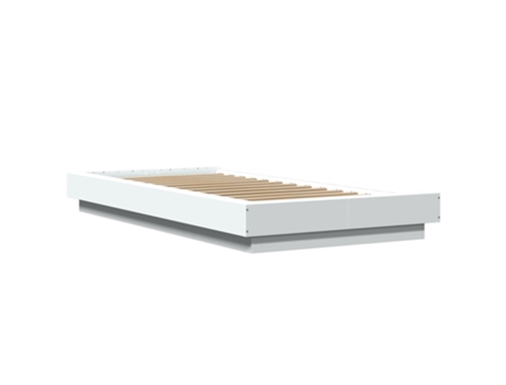 VIDAXL Cama Madera Blanco (212x119x23cm)