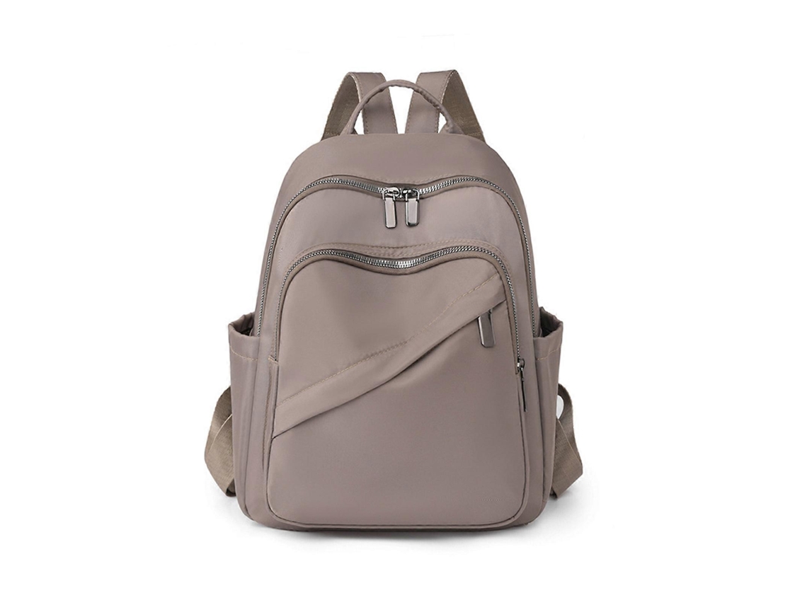 Mochila de estilo coreano con doble asa, bolso de hombro para chicas, mochila versátil para estudiantes, negro/caqui/marrón/rosa caqui