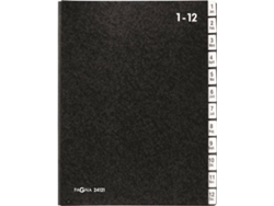 Carpeta PAGNA 24121-04 (Negro - A4 - 26.5x34cm - Polipropileno)