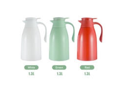 Cafetera Térmica De 1,3 L Con Indicador De Temperatura, Doble Pared Aislante, Mantiene Las Bebidas Calientes O Frías.