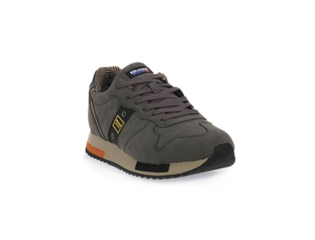 Zapatos de Hombre BLAUER Queens Piel Gris (44)