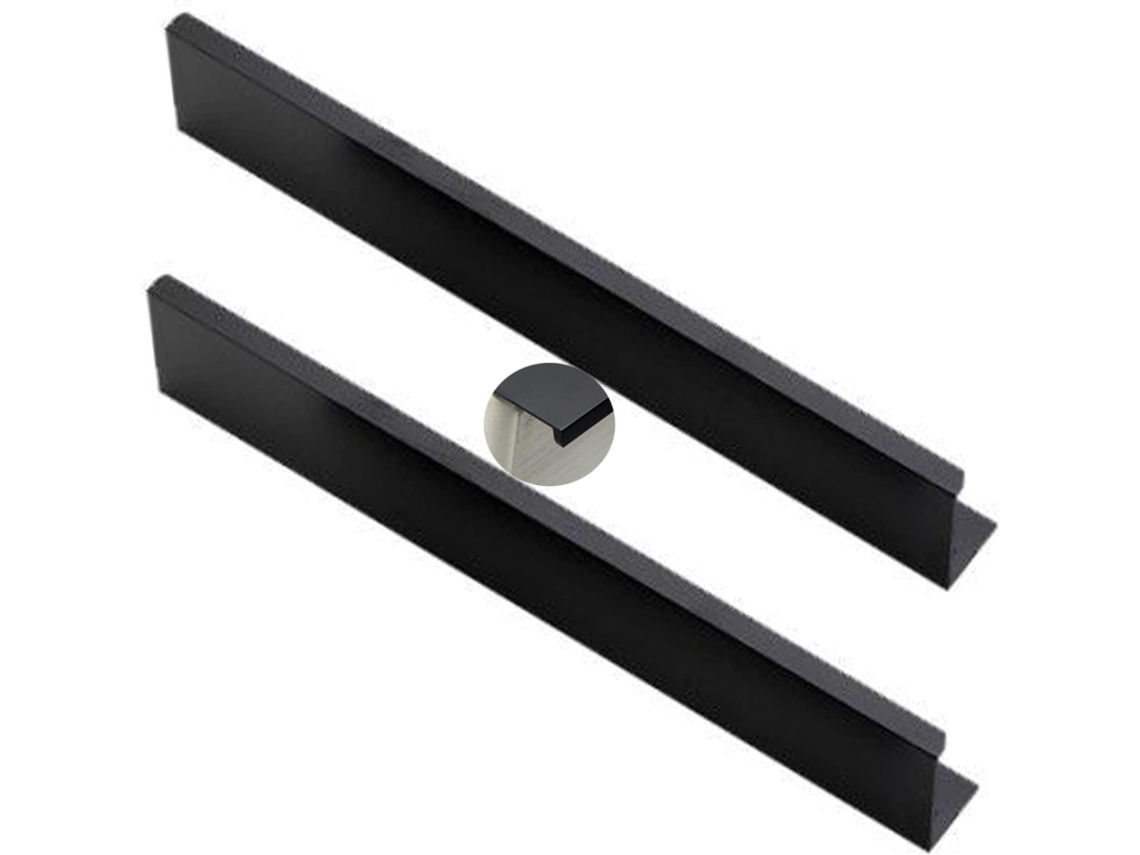 Tirador Para Armario De Borde 64 Mm, Seguridad, Fácil Instalación, Calidad, Aluminio, Moderno, Elegante