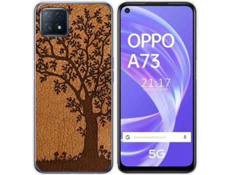Carcasa Oppo A73 5G TUMUNDOSMARTPHONE Cuero 03 Multicolor
