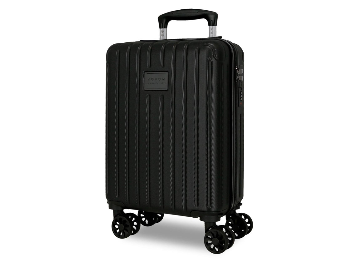 Maleta MOVOM Timber Cabin negra (30x40x20cm, 24l)