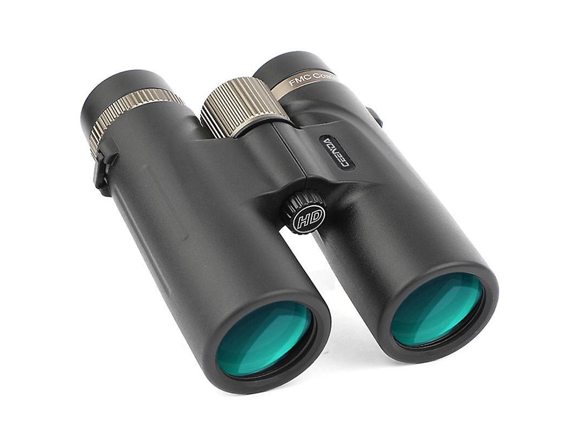 Yizhood - Binoculares potentes 12x42 HD Bak4 con prisma FMC, antivaho, nitrógeno presurizado, IP68, para observación de aves, camping, caza y senderismo, color negro