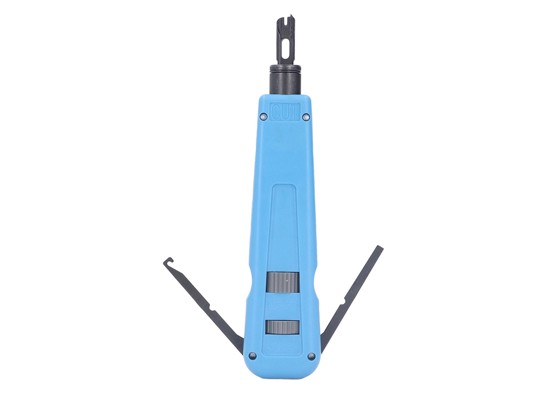 Herramienta Perforadora Ajustable Con Cortador Para Cables Y Alambres Módulo 110/88