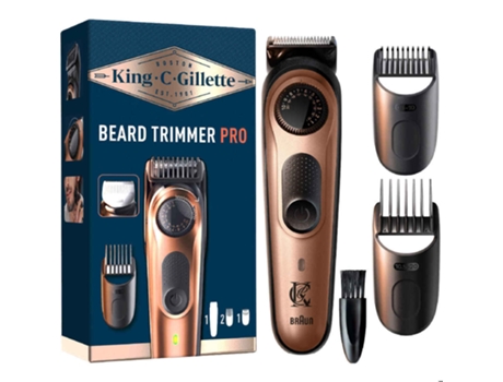Máquina de Afeitar Beard Trimmer Pro Peines King C KING C GILLETTE
