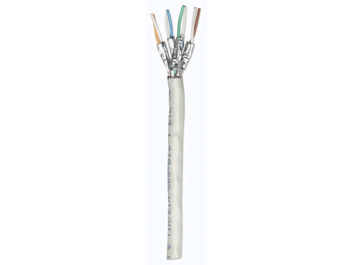 INTELLINET Cat6, 305m cable de red Gris S/FTP (S-STP)