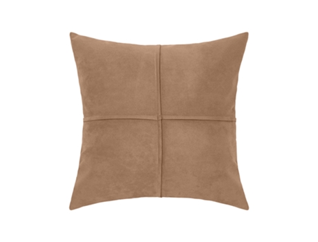 45*45 Cm Fronha Quadrada Em Couro Artificial Com Zíper Oculto JEIIBRZUI