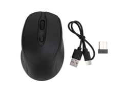 Ratón Inalámbrico Bluetooth 5.0 2.4g De Modo Dual Con Receptor Usb Para Pc/portátil, Dpi Ajustable, Silencioso Y Recargable.