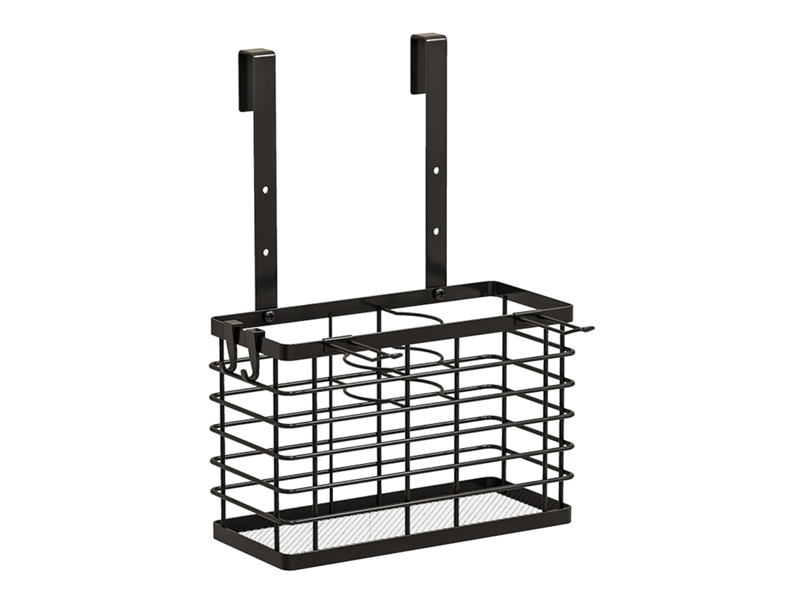 VVJIJILLY Organizador 3 Em 1 P/ Cabelo Suporte Mural Metálico P/ Secador, Alisador E Modelador