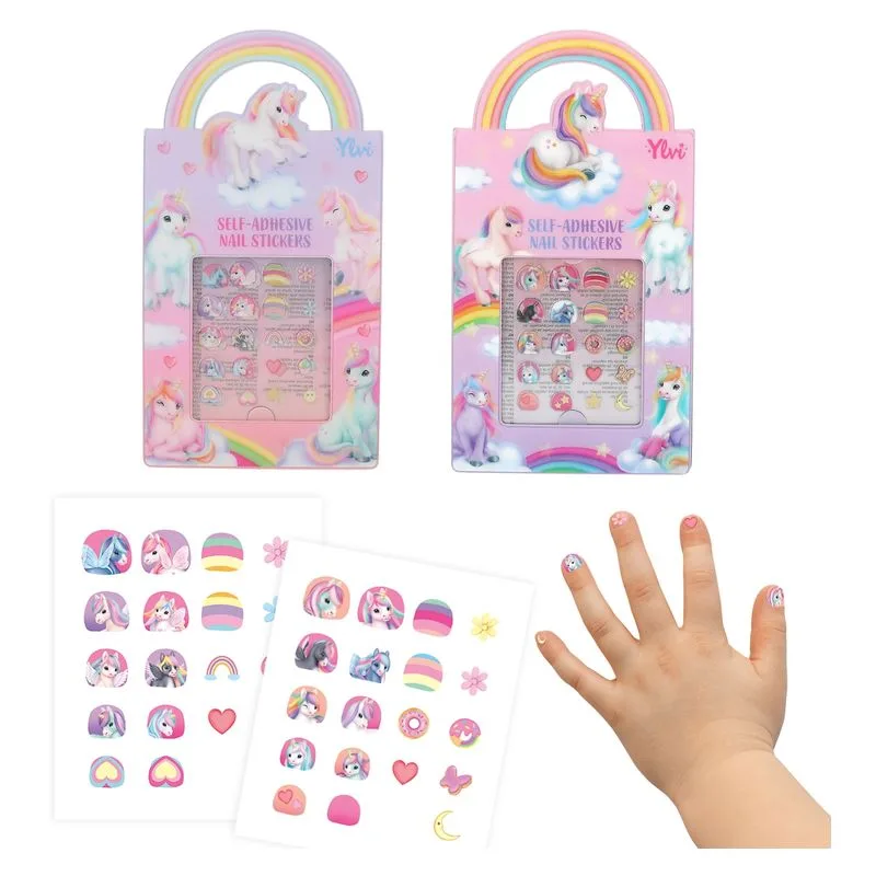 Ylvi Pegatinas Autoadhesivas para Uñas 13258 DEPESCHE