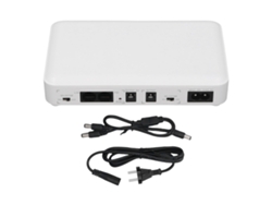 Mini Ups 8000mah Fonte Ininterruptível 5v 9v 12v 24v Poe para Roteador S/MARCA