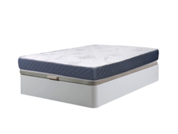 Colchón Viscoelástico Atenas Sommier Blanco 135X190Cm 23Cm SALDOSYSTOCKS