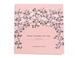 2026-álbum De Fotos Autoadhesivo Diy Scrapbook Con Páginas Escritura Binder Anillo Commemorativo Pink Sparrow