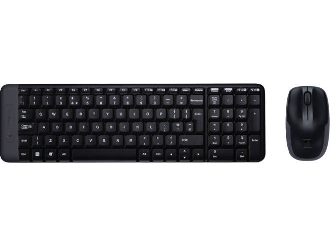 Teclado LOGITECH MK220 (Inalámbrico)