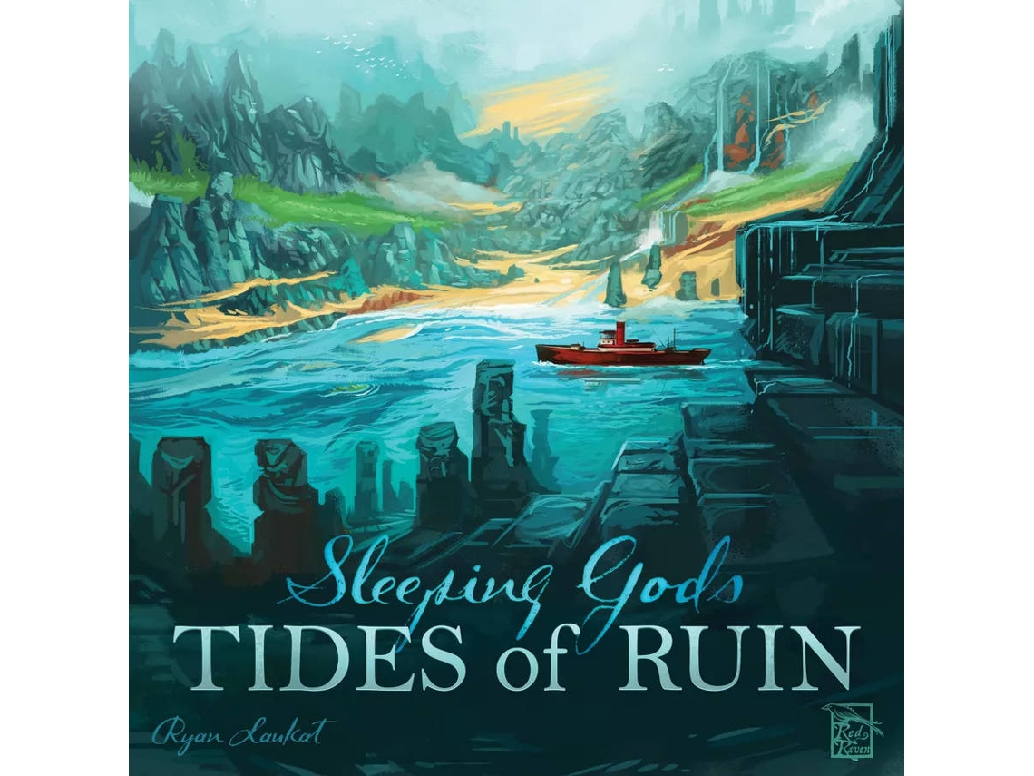 Juego de Mesa RED RAVEN Sleeping Gods Tides of Ruin (Edad Mínima: 13 Años -Nivel de Dificultad: Intermedio)