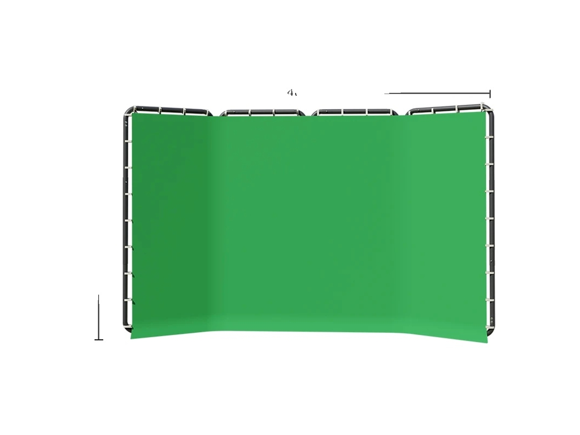 Fondo de pantalla verde, tamaño 240 x 400 cm, material de muselina duradero, 240 x 400 cm, verde OEM